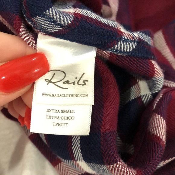 Rails button down flannel - Picture 7 of 9